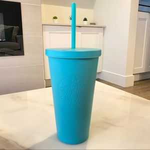 Starbucks Matte Tiffany Blue Grande Tumbler
